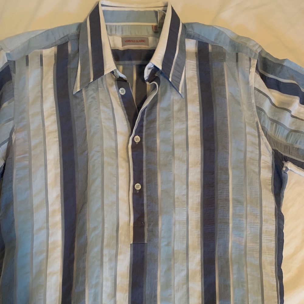 Versace classic Short sleeves button down shirt